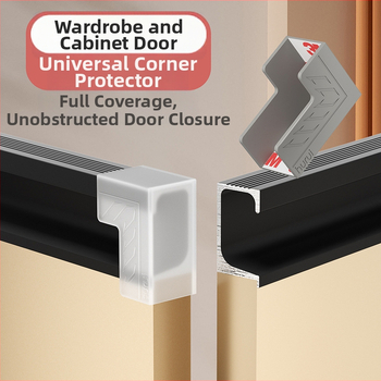 Hurui baldų kampinis apsauginis – kampinis apsauginis, skirtas spintoms, stalčiams ir stalams, atsparus smūgiams ir įbrėžimams, pakuotė 400 vnt.