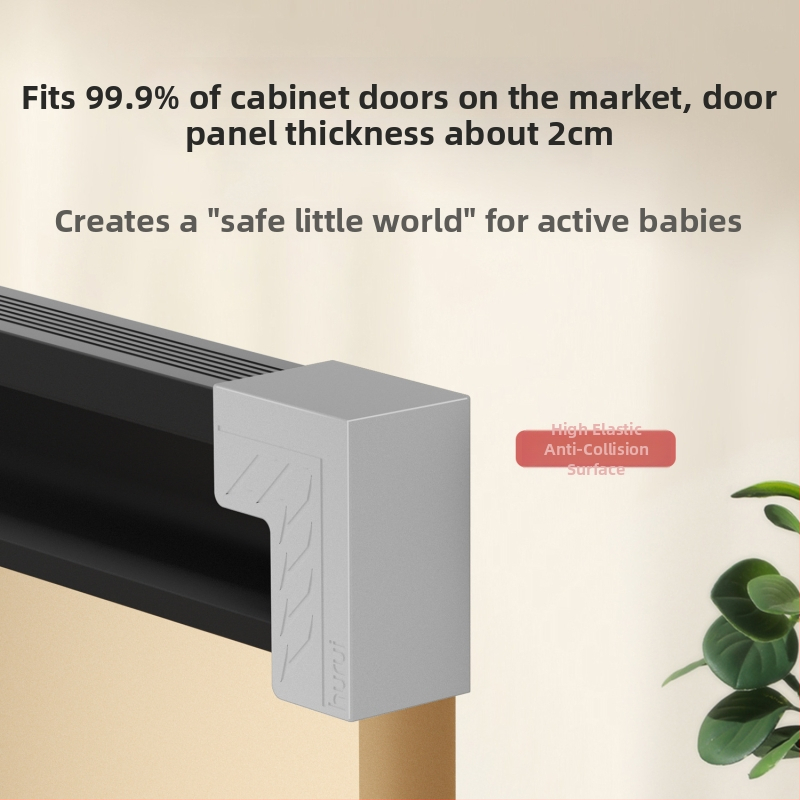 Hurui baldų kampinis apsauginis – kampinis apsauginis, skirtas spintoms, stalčiams ir stalams, atsparus smūgiams ir įbrėžimams, pakuotė 400 vnt.