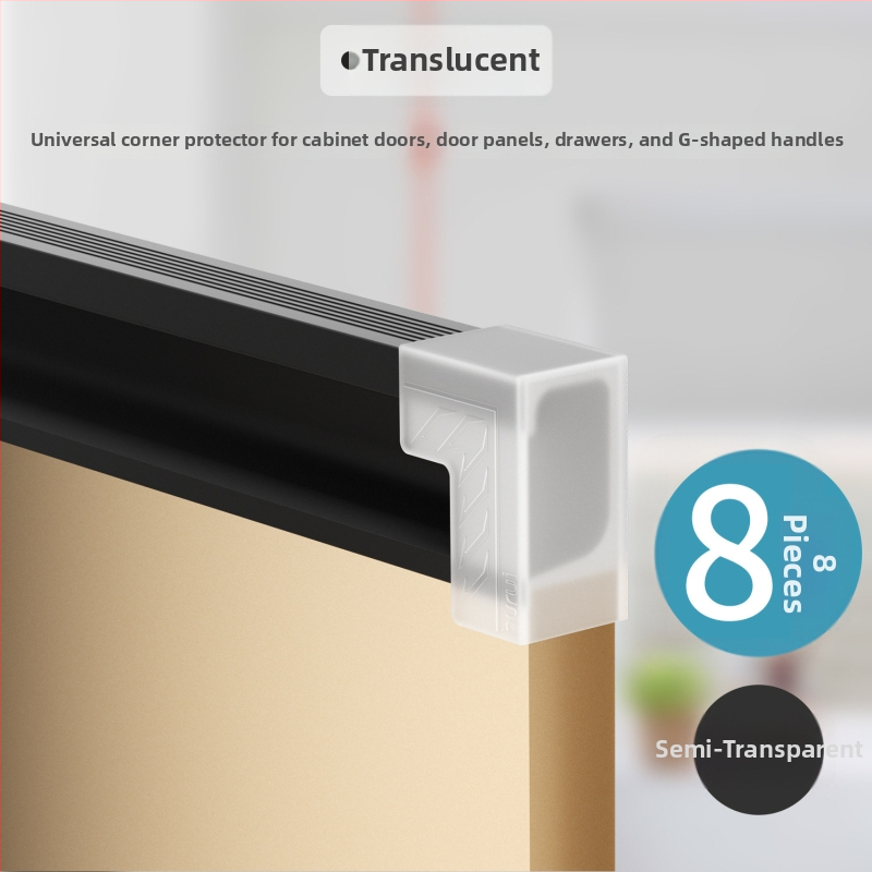 Hurui baldų kampinis apsauginis – kampinis apsauginis, skirtas spintoms, stalčiams ir stalams, atsparus smūgiams ir įbrėžimams, pakuotė 400 vnt.