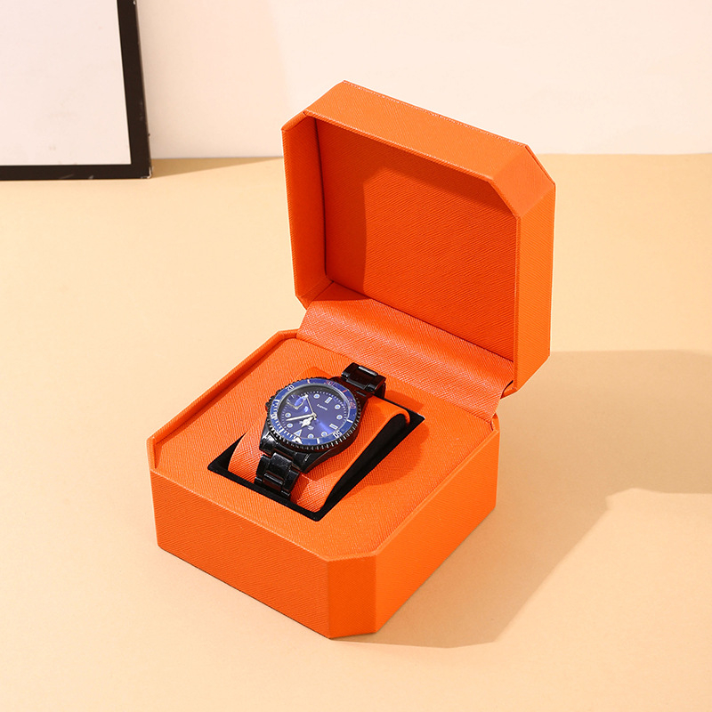 Osmerokutna PU kožna kutija za satove – kutija za pakiranje satova, podrijetlo Zhejiang Yiwu, šifra ZQP/546582