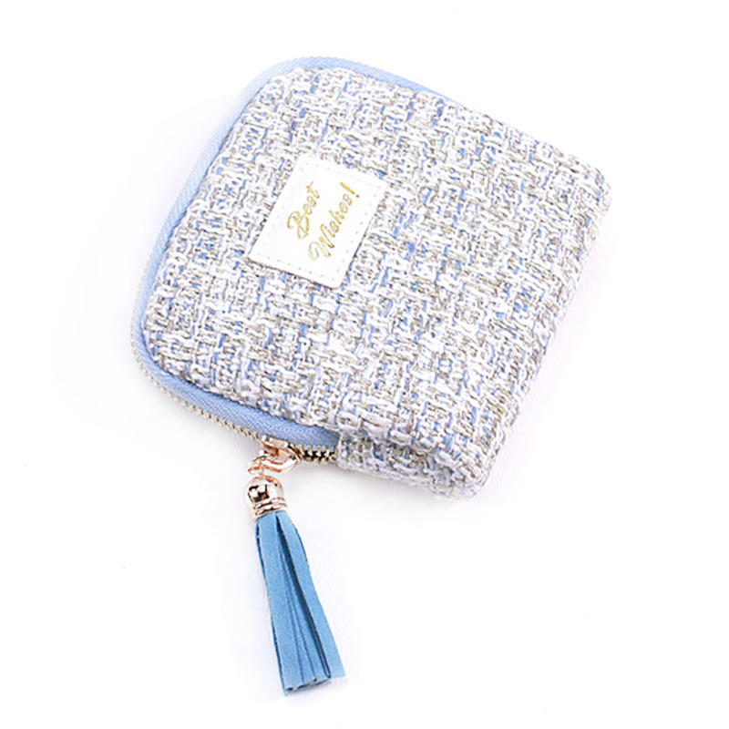 Velúr ékszertáska bojtos cipzárral – clutch/Instagram-stílus, puha kivitel, modell Wy047