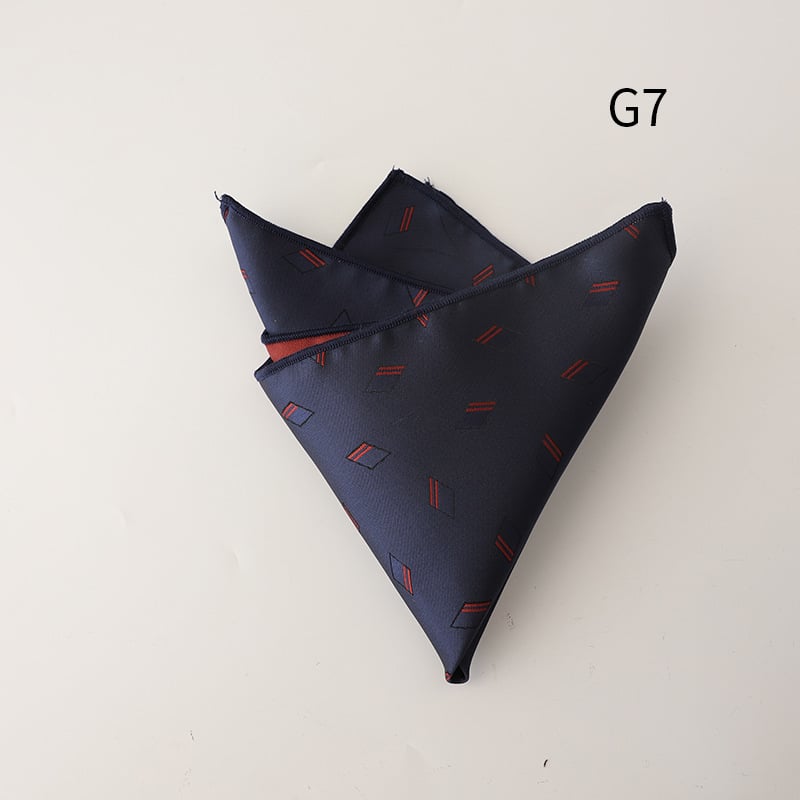 Kabatas lakatiņš, poliestera jakarda audums, svītrainais raksts, ikdienišķs stils, universāls