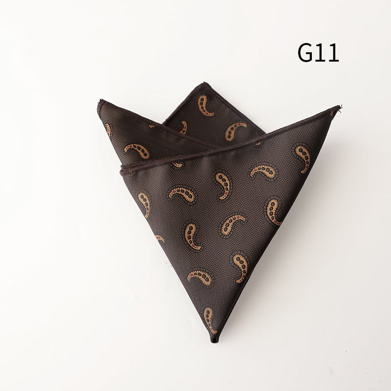 Kabatas lakatiņš, poliestera jakarda audums, svītrainais raksts, ikdienišķs stils, universāls