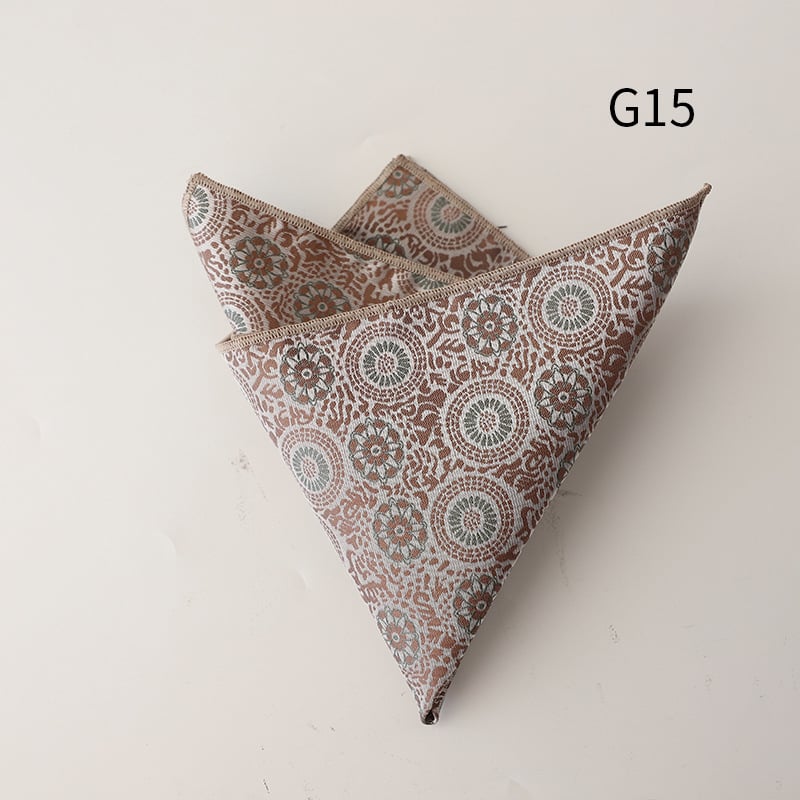 Kabatas lakatiņš, poliestera jakarda audums, svītrainais raksts, ikdienišķs stils, universāls