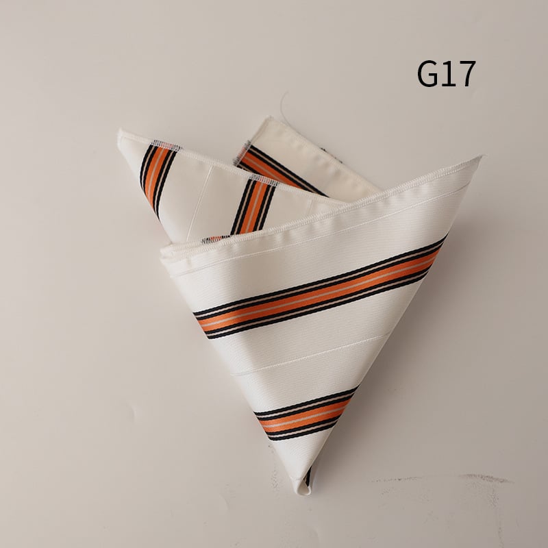 Kabatas lakatiņš, poliestera jakarda audums, svītrainais raksts, ikdienišķs stils, universāls