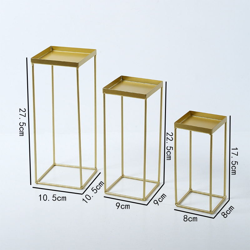 Дантелен кант правоъгълен метален поднос за торти и сладкиши, европейски стил