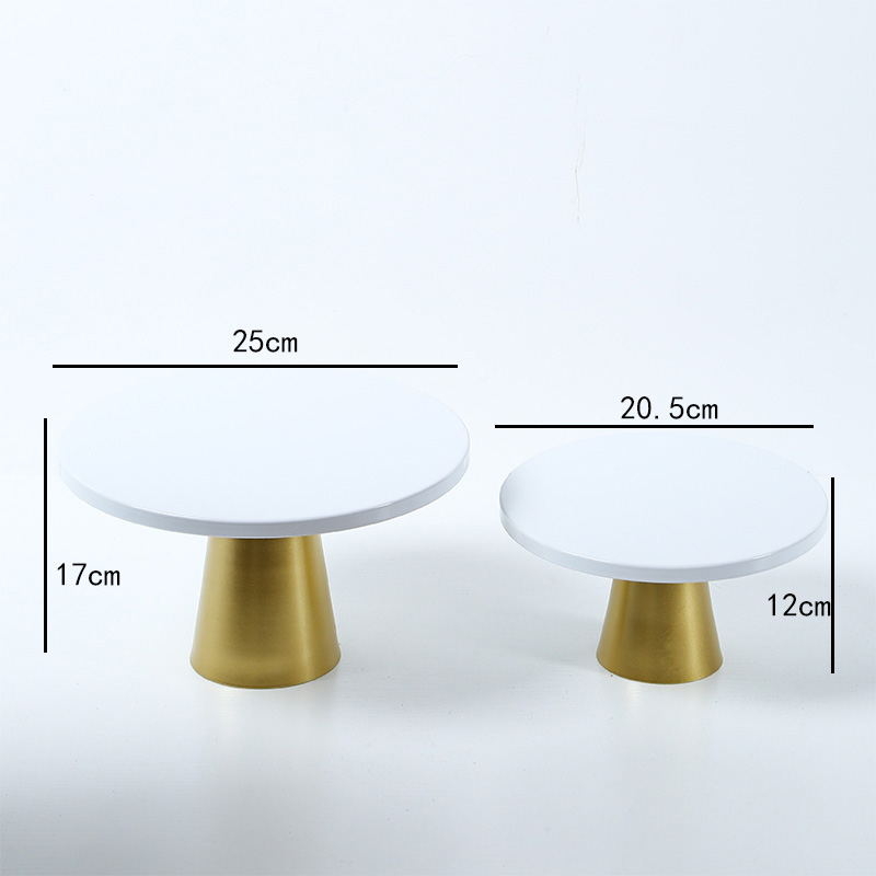 Дантелен кант правоъгълен метален поднос за торти и сладкиши, европейски стил