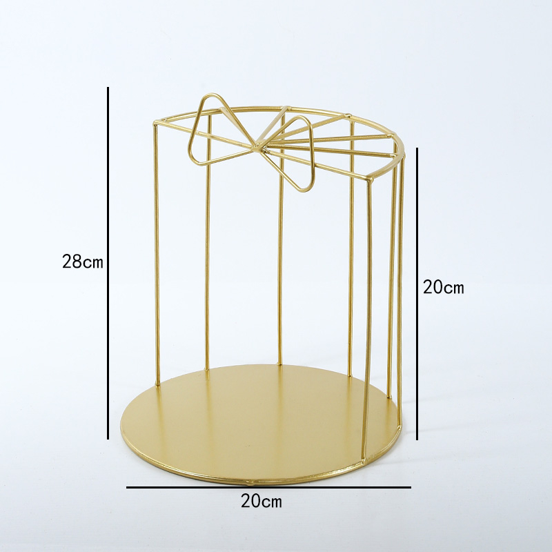 Дантелен кант правоъгълен метален поднос за торти и сладкиши, европейски стил