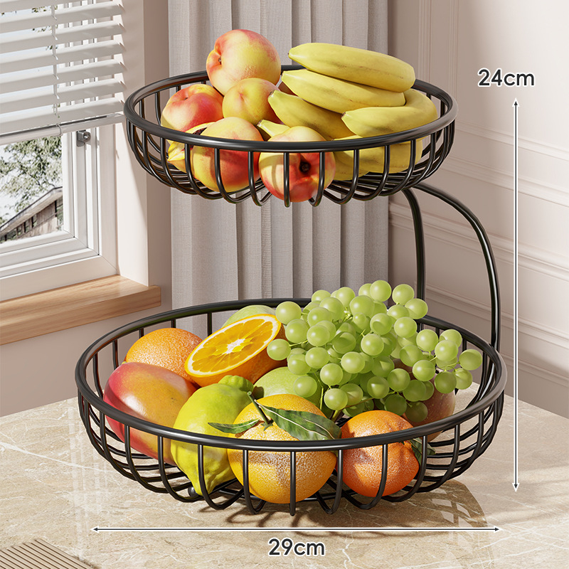MUGG ραφιέρα αποθήκευσης καλαθιού φρούτων, απλό πολυεπίπεδο επιτραπέζιο προβολή φρούτων για οικιακή χρήση, υλικό: Άλλο, λανσαρίστηκε: 2025-07-03