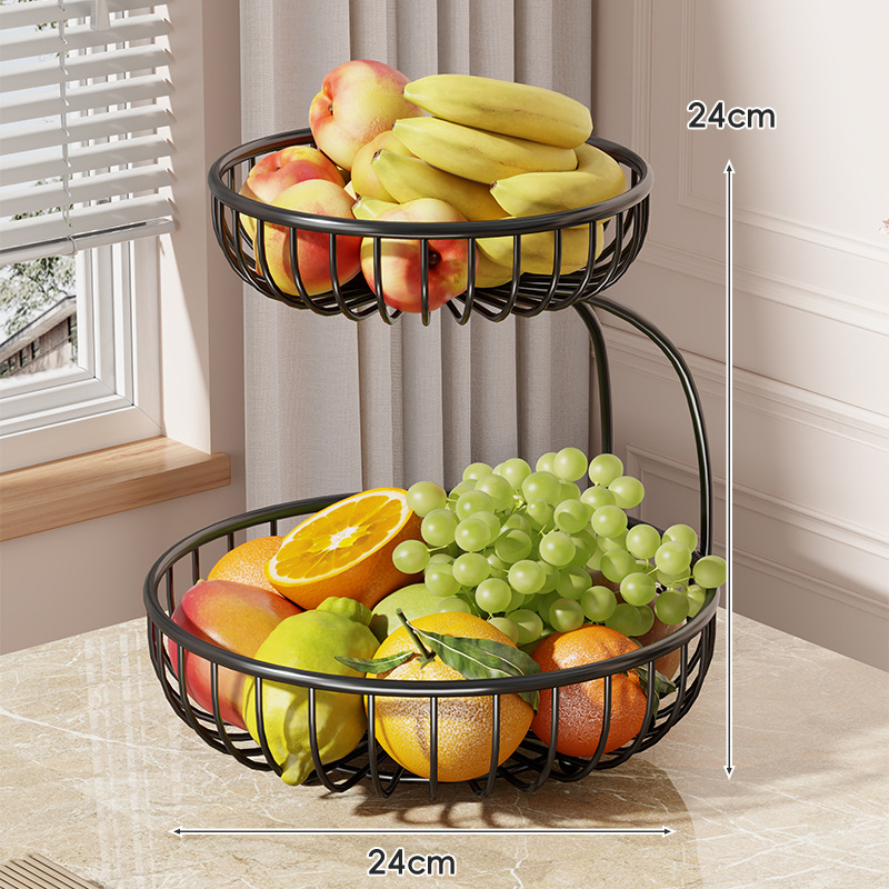 MUGG ραφιέρα αποθήκευσης καλαθιού φρούτων, απλό πολυεπίπεδο επιτραπέζιο προβολή φρούτων για οικιακή χρήση, υλικό: Άλλο, λανσαρίστηκε: 2025-07-03