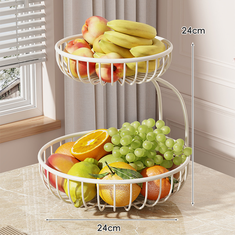 MUGG ραφιέρα αποθήκευσης καλαθιού φρούτων, απλό πολυεπίπεδο επιτραπέζιο προβολή φρούτων για οικιακή χρήση, υλικό: Άλλο, λανσαρίστηκε: 2025-07-03
