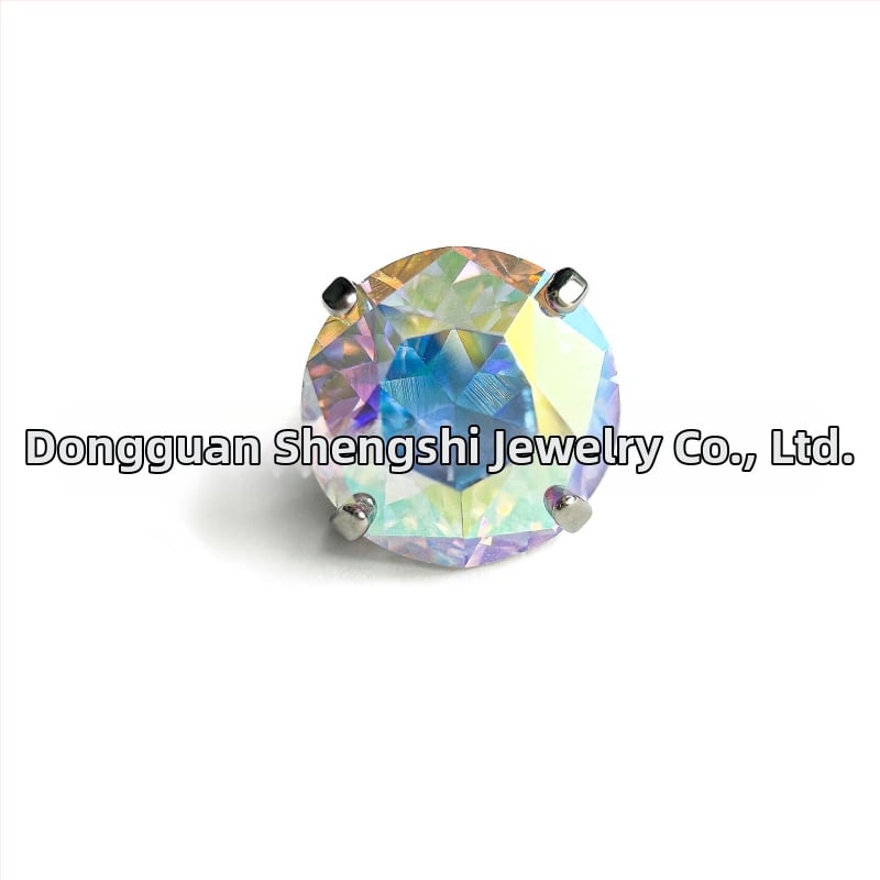 Star-Cut Zircon piercing papuošalai G23 titano, vidinis sriegis Lip Studs ir ausų kremzlės auskarai