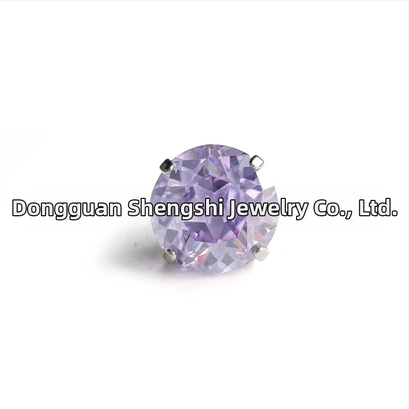 Star-Cut Zircon piercing papuošalai G23 titano, vidinis sriegis Lip Studs ir ausų kremzlės auskarai