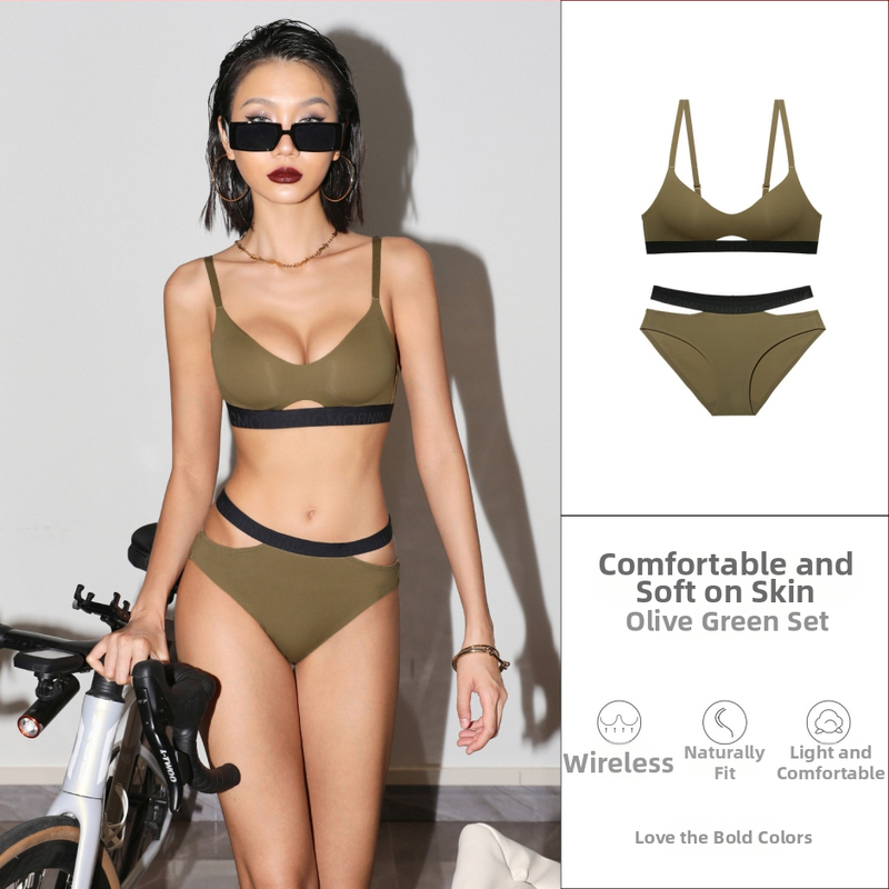 Sieviešu sporta apakšveļas komplekts (galvenā auduma sastāvs: neilons, plānas veidotas krūšu kausi, noņemamas dubultās plecu siksnas, mugurējā četru rindu aizdare, oderes spandeks 70-80%)