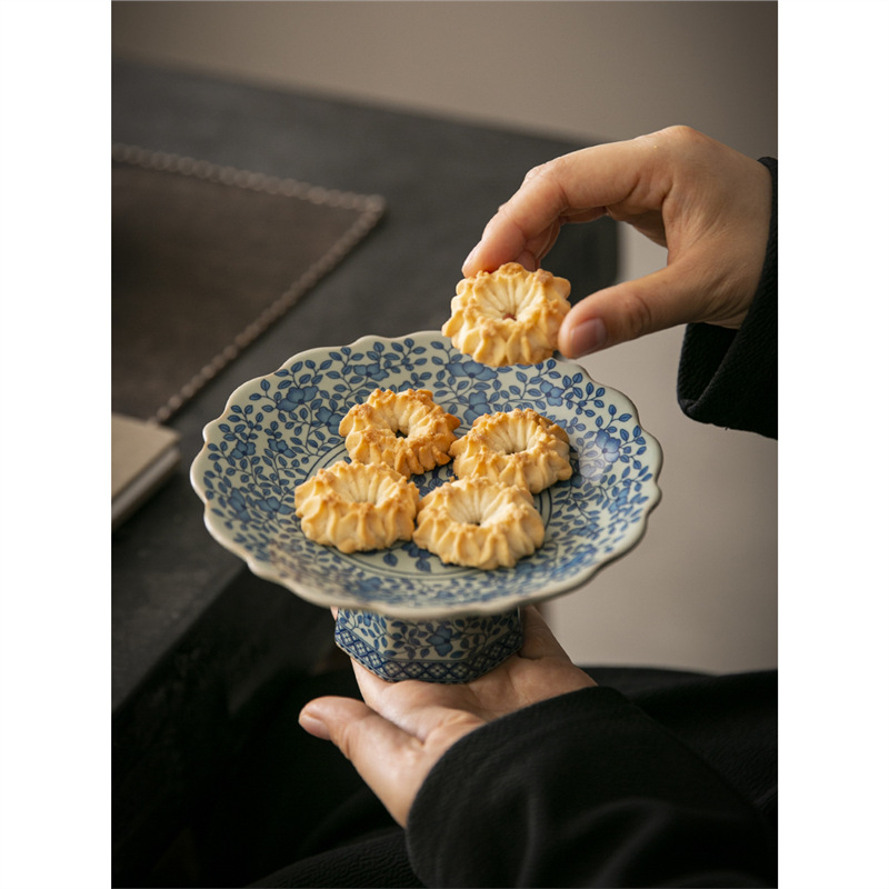 Чиния за плодове, порцелан, прост стил, Ask the Wild, лансирана през 2024 г.