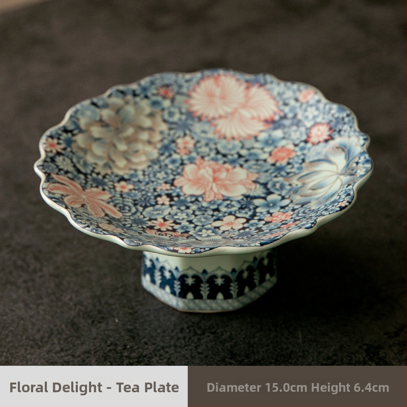 Чиния за плодове, порцелан, прост стил, Ask the Wild, лансирана през 2024 г.