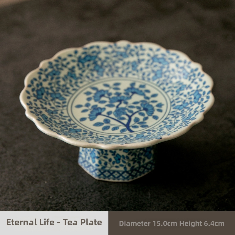 Чиния за плодове, порцелан, прост стил, Ask the Wild, лансирана през 2024 г.