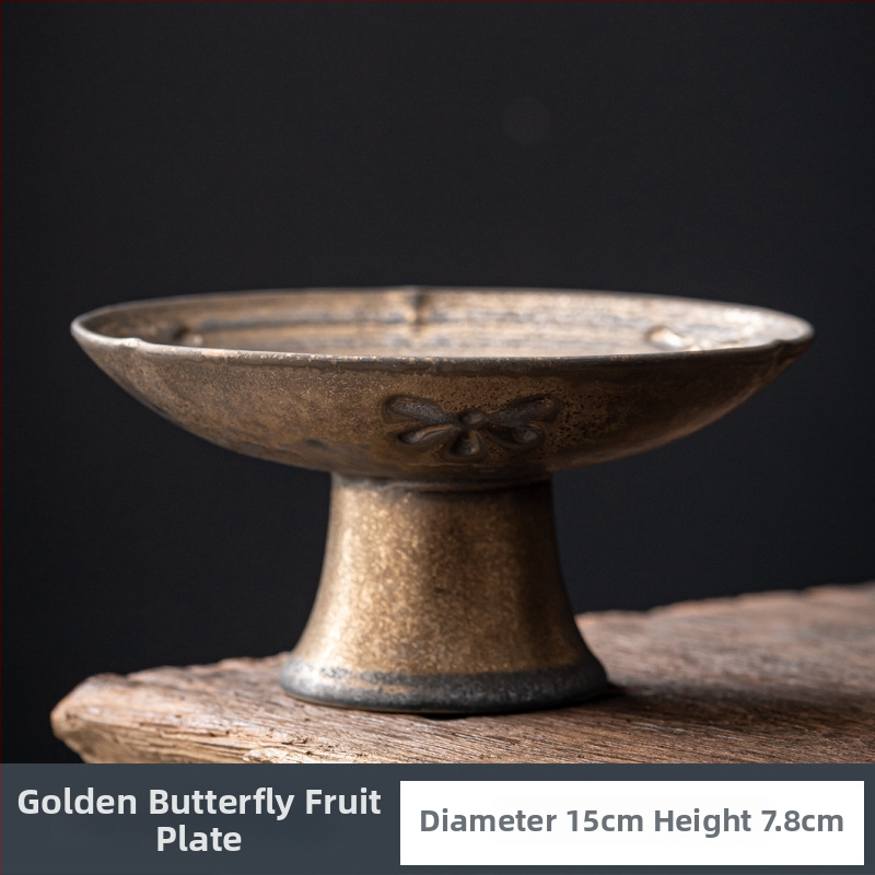 Чиния за плодове, порцелан, прост стил, Ask the Wild, лансирана през 2024 г.