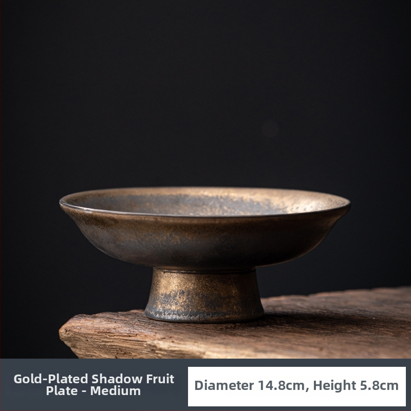 Чиния за плодове, порцелан, прост стил, Ask the Wild, лансирана през 2024 г.