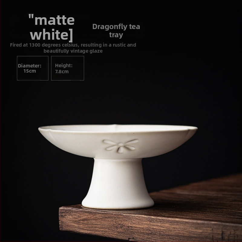 Чиния за плодове, порцелан, прост стил, Ask the Wild, лансирана през 2024 г.