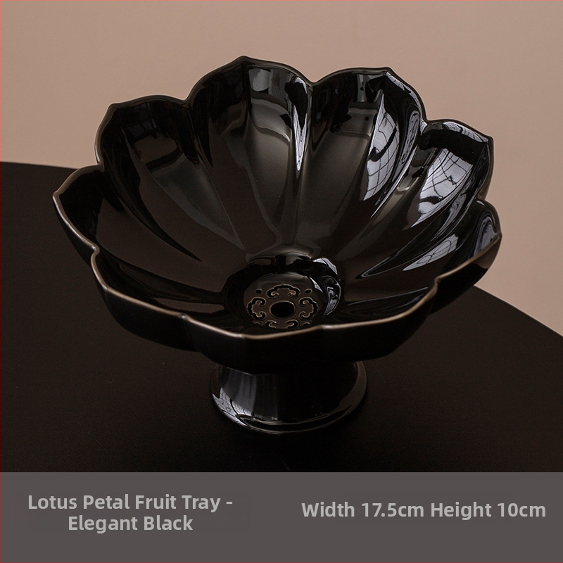 Чиния за плодове, порцелан, прост стил, Ask the Wild, лансирана през 2024 г.