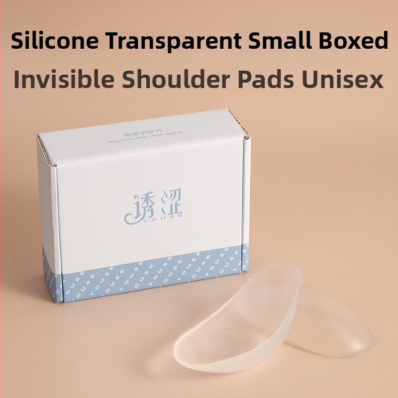 Perne de umeri din silicon pe țesătură, pentru umeri cu unghi drept, invizibile, antiderapante, autoadezive pentru bărbați și femei