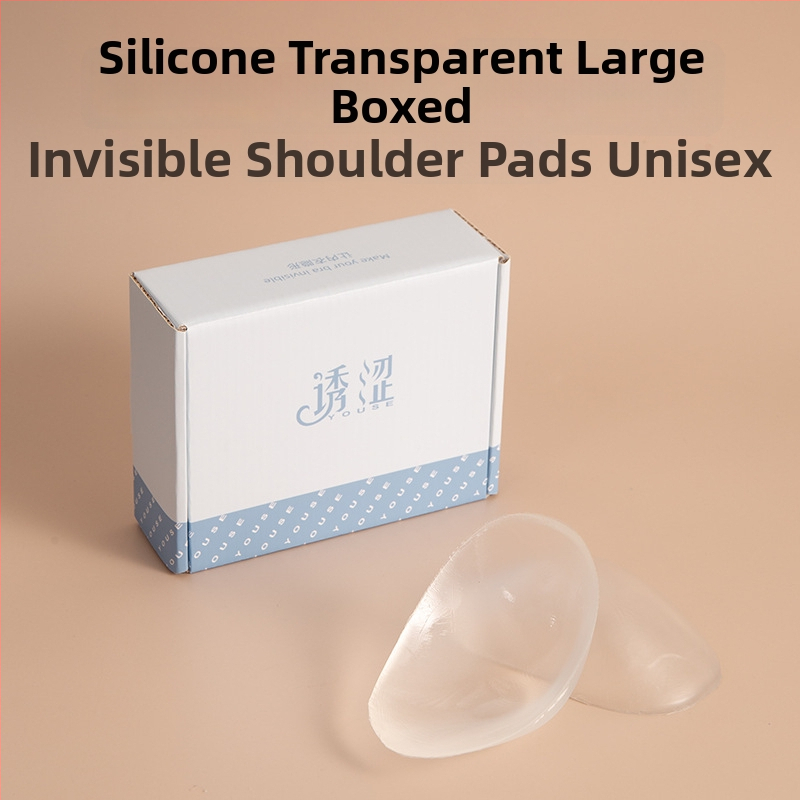 Perne de umeri din silicon pe țesătură, pentru umeri cu unghi drept, invizibile, antiderapante, autoadezive pentru bărbați și femei