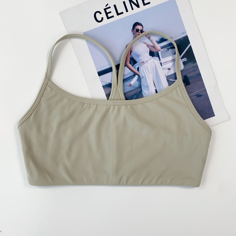 Crzyoga Butterluxe Sievietes sporta krūšturis jogai – pilnas kausiņas, plānas veidotas kausiņas, fiksētas dubultās siksnas, neilona-spandeks maisījums