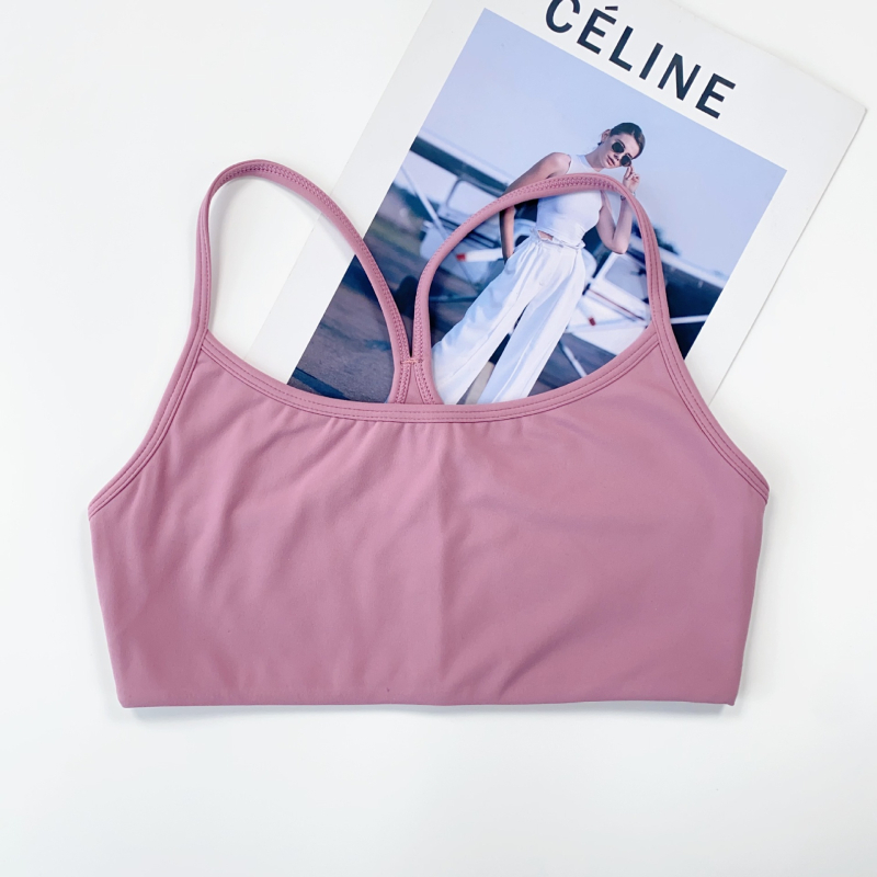 Crzyoga Butterluxe Sievietes sporta krūšturis jogai – pilnas kausiņas, plānas veidotas kausiņas, fiksētas dubultās siksnas, neilona-spandeks maisījums