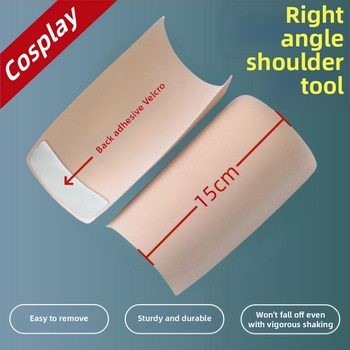 Plecu spilventiņi ar Velcro, nemanāmi un pretdrīzoši, ātri pielāgo plecu līniju; Materiāls: neaudums; Biezums: normāls