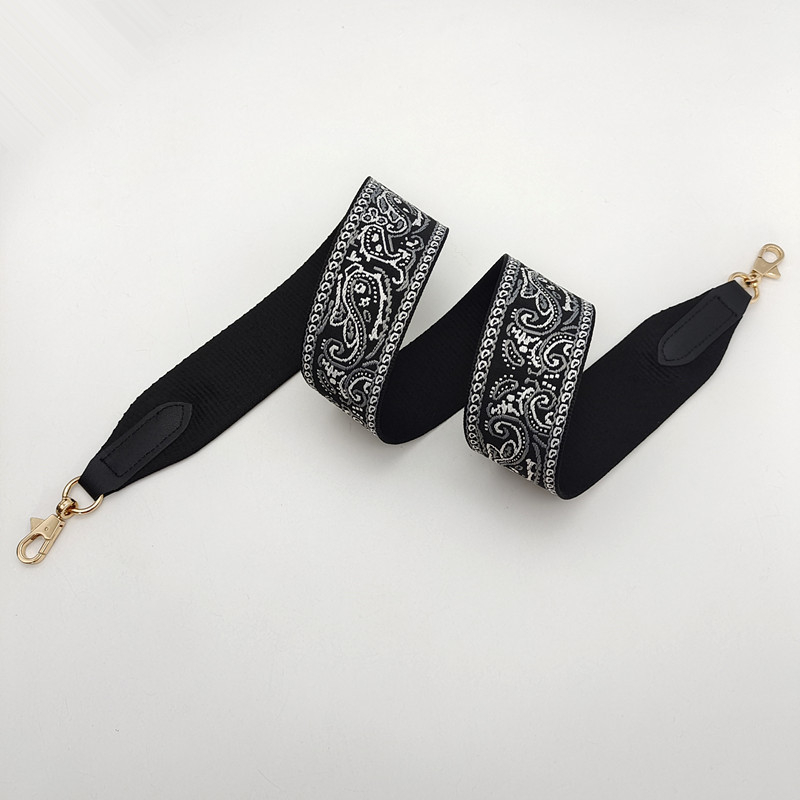 Ramenski kaiš za torbe – široki tekstilni remen od poliestera, zamjenjivi, s prugastim uzorkom, otporan na habanje