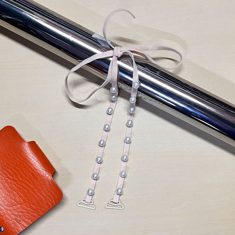 Krūšu siksniņa ar pērļu mezgliem un dārgakmeņiem – dārgakmeņu stils, neilons, pavasaris 2024