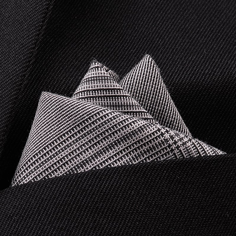 Joslaina kabatas lakatiņa uzvalkam, jacquard audums, poliestera-kokvilnas maisījums, poliestera odere