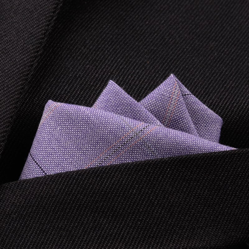 Joslaina kabatas lakatiņa uzvalkam, jacquard audums, poliestera-kokvilnas maisījums, poliestera odere