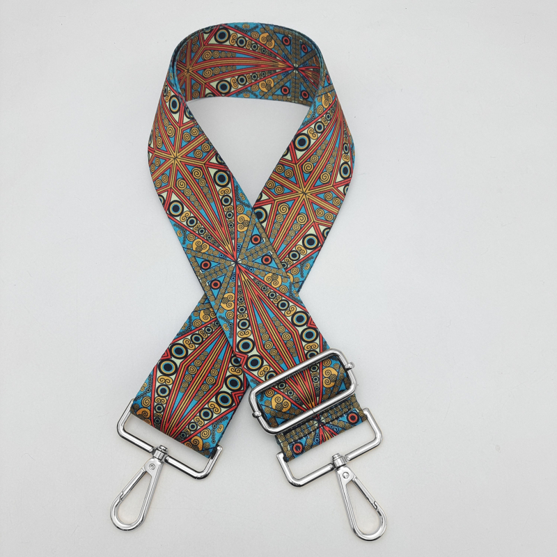 Nosač ramena za torbu – boemski etnički stil, poliester, otporan na habanje, smanjuje opterećenje, podesiva, Zima 2025