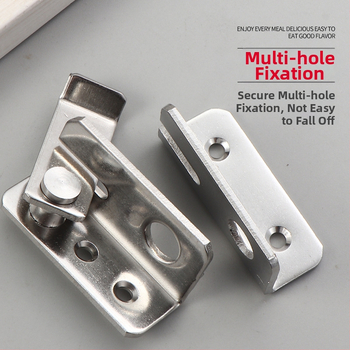 Nerūsējošā tērauda slīdējošu durvju slēdzis – kreisā un labā puse, pulēta virsma, mūsdienīgs minimālisks hardvārs