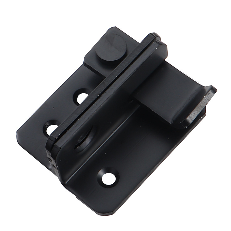 Nerūsējošā tērauda slīdējošu durvju slēdzis – kreisā un labā puse, pulēta virsma, mūsdienīgs minimālisks hardvārs