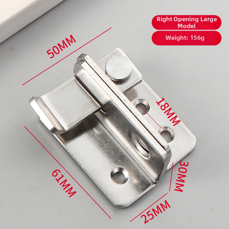 Nerūsējošā tērauda slīdējošu durvju slēdzis – kreisā un labā puse, pulēta virsma, mūsdienīgs minimālisks hardvārs