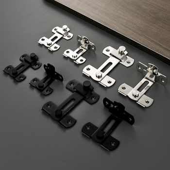 Nerūsējošā tērauda durvju butterfly latch, modelis YJD006, virsmas apdare brušēta/matēta, zīmols Yijinda, moderns minimālisma stils