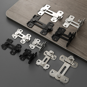 Nerūsējošā tērauda durvju butterfly latch, modelis YJD006, virsmas apdare brušēta/matēta, zīmols Yijinda, moderns minimālisma stils