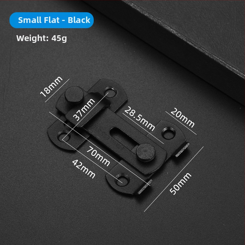 Nerūsējošā tērauda durvju butterfly latch, modelis YJD006, virsmas apdare brušēta/matēta, zīmols Yijinda, moderns minimālisma stils