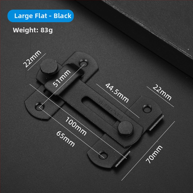 Nerūsējošā tērauda durvju butterfly latch, modelis YJD006, virsmas apdare brušēta/matēta, zīmols Yijinda, moderns minimālisma stils