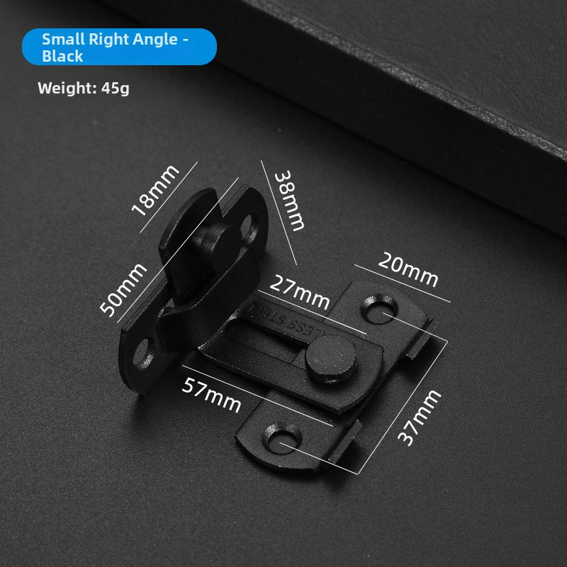 Nerūsējošā tērauda durvju butterfly latch, modelis YJD006, virsmas apdare brušēta/matēta, zīmols Yijinda, moderns minimālisma stils