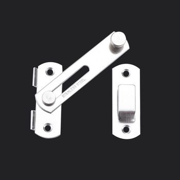 Nerūsējošā tērauda durvju aizslēdzējs 003 | mūsdienīgs vienkāršs stils, piemērots māju un vannas istabas durvīm