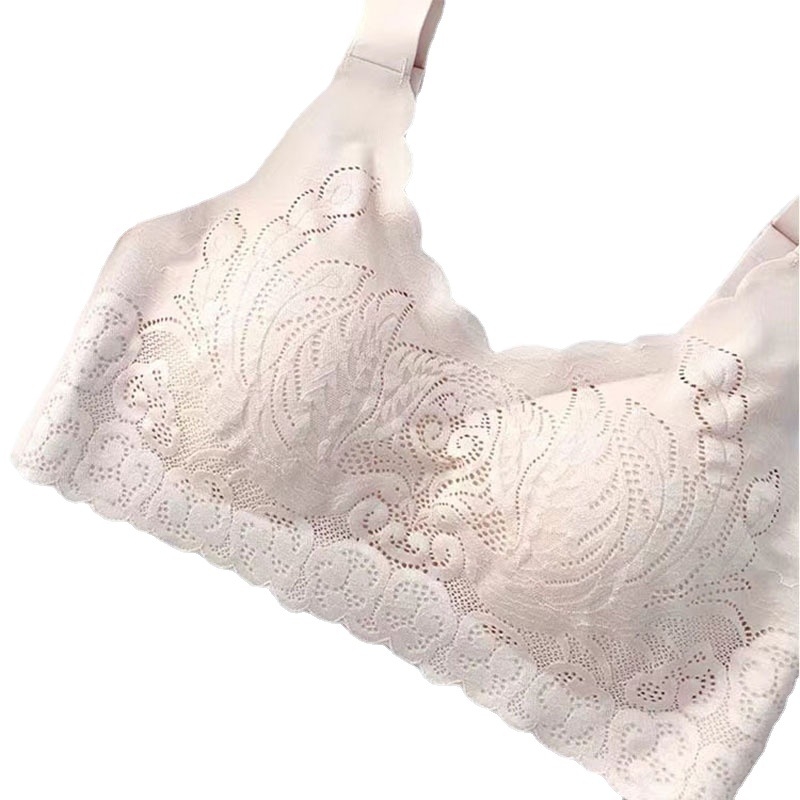 Krūšturis ar 3/4 kausu, plāns formēts kauss, fiksētas dubultās lencītes, mugurējā trīs rindu aizdare, kokvilna