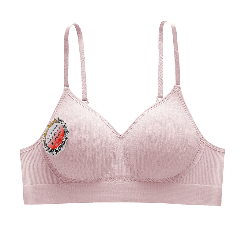 Bezšuvju sieviešu krūšturis ar fiksētām lencēm, pilnas kauss, vidēja veidojuma kauss, neilona audums