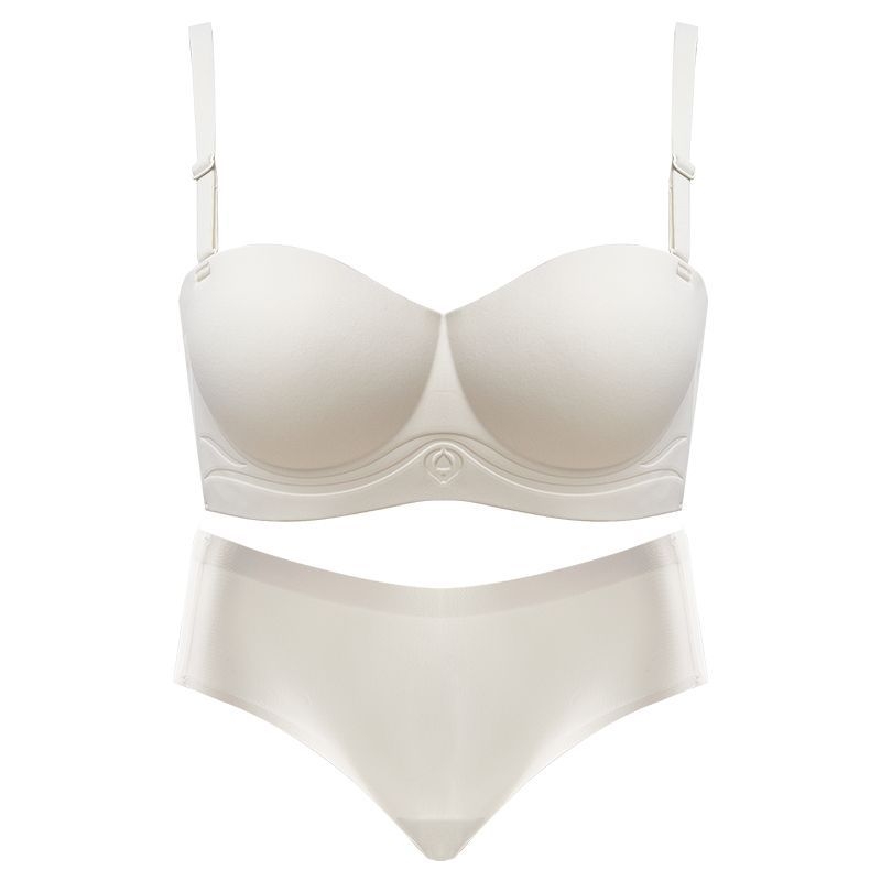 Bez siksniņām krūšturis mazām krūtīm, push-up, bez šuvēm, elpojošs neilons