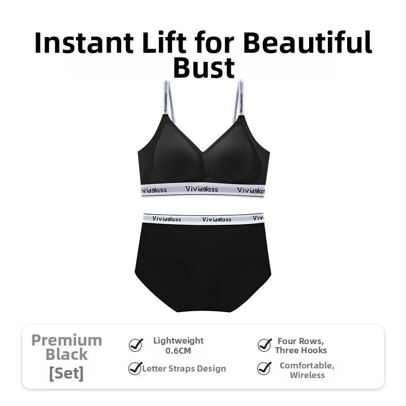 Modal krūštura komplekts, sporta stils, 3/4 kauss, veidota putas kauss, fiksētas dubultās siksnas, aizmugurē trīs rindu āķu aizdare, elpojošs, bez šuvēm