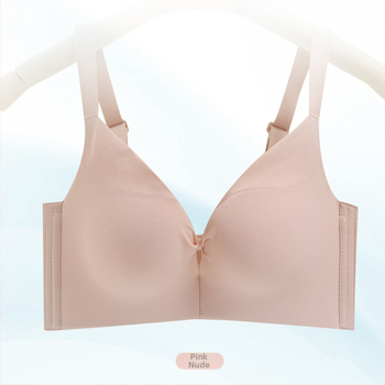 Modal krūšturis ar 3/4 formēto kausu, bezšuvju dizains, fiksētas dubultās siksnas, mugurējā četrrindu aizdare