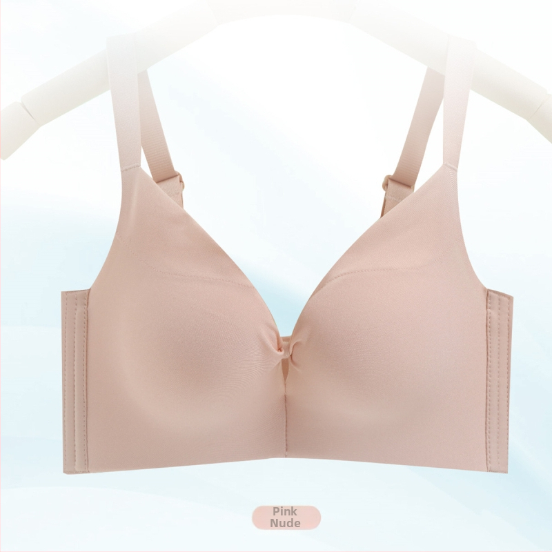 Modal krūšturis ar 3/4 formēto kausu, bezšuvju dizains, fiksētas dubultās siksnas, mugurējā četrrindu aizdare